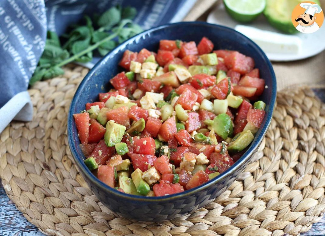 La ensalada más refrescante del verano: ¡de sandía y melón!