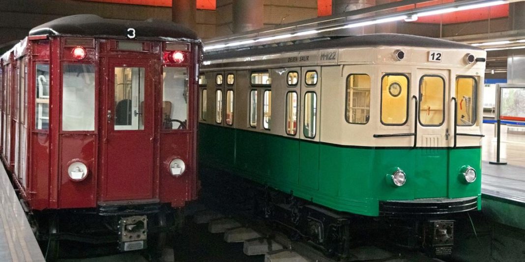 Exposición Trenes Antiguos de Metro