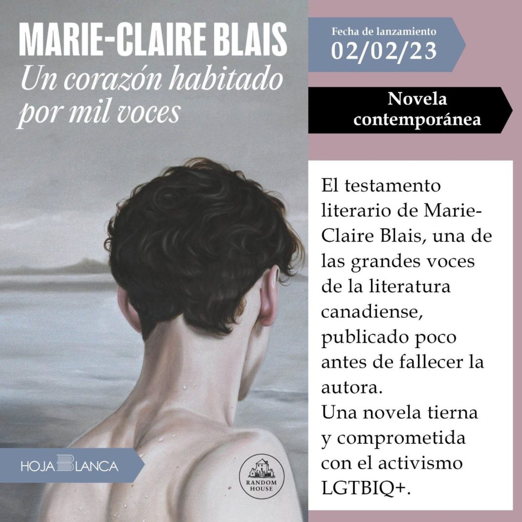 Un corazón habitado por mil voces de Marie – Claire Blais