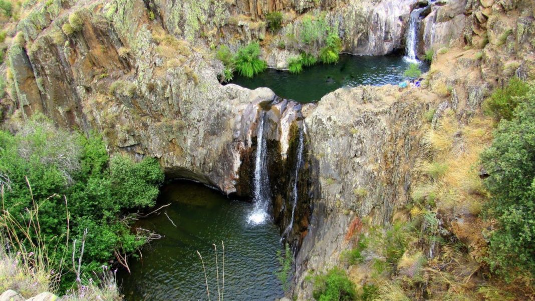 Cascadas del Aljibe en Guadalajara