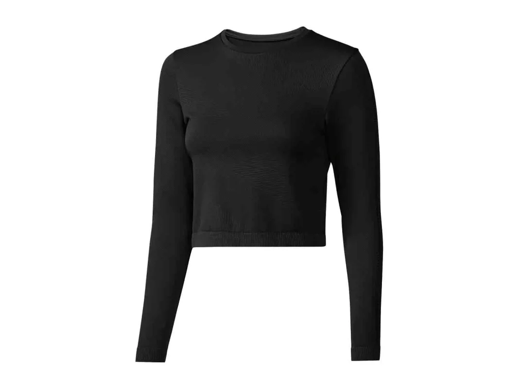 Camiseta técnica de estilo crop para mujer - Lidl