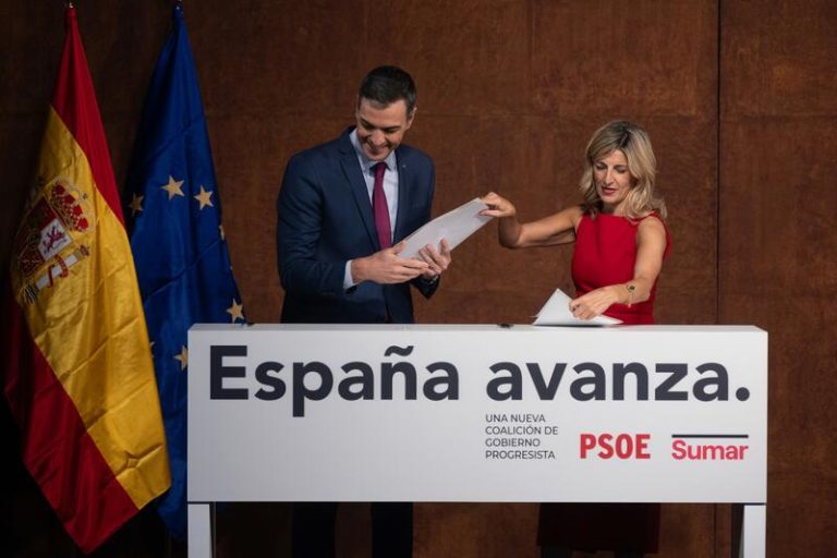 Claves del pacto PSOE-Sumar: Hoja de ruta clara para ganar estabilidad en el Ejecutivo tras tres meses de negociación