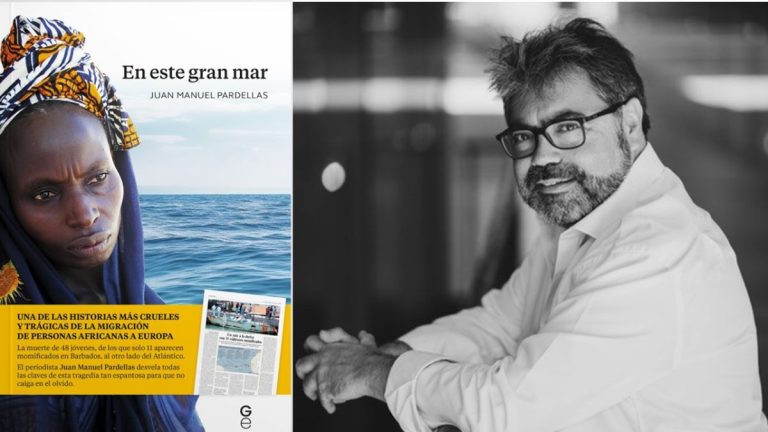 El periodista Juan Manuel Pardellas presenta ‘En este gran mar’, sobre la tragedia de la migración