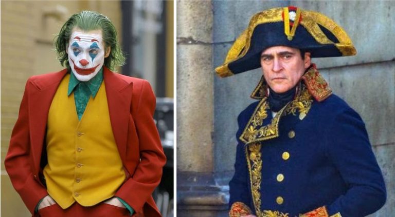 Del Joker a Napoleón la versatilidad de Joaquin Phoenix se une a la magia de Ridley Scott para crear su próxima obra de arte