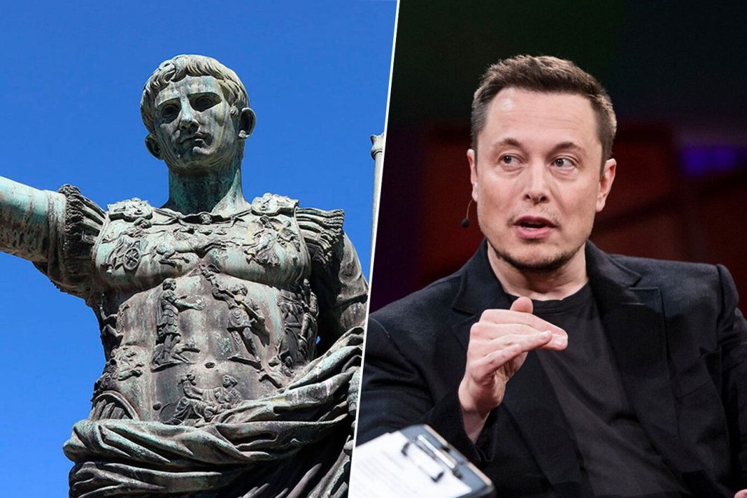 Elon Musk piensa en el Imperio Romano