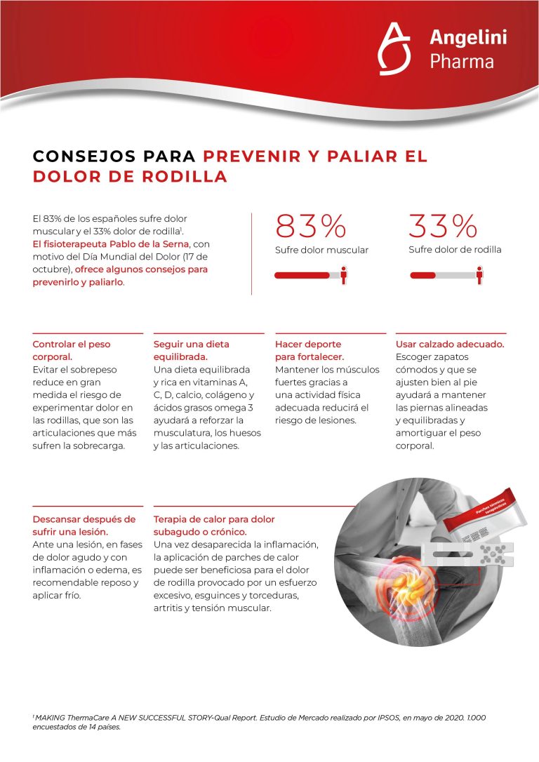 Pablo de la Serna ofrece algunos consejos para prevenir y paliar el dolor de rodillas