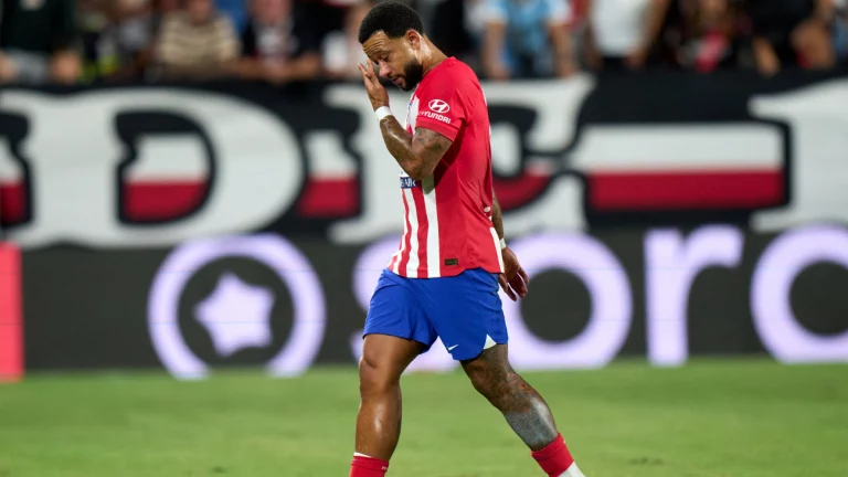 ¿Qué le pasa a Memphis en el Atlético de Madrid?