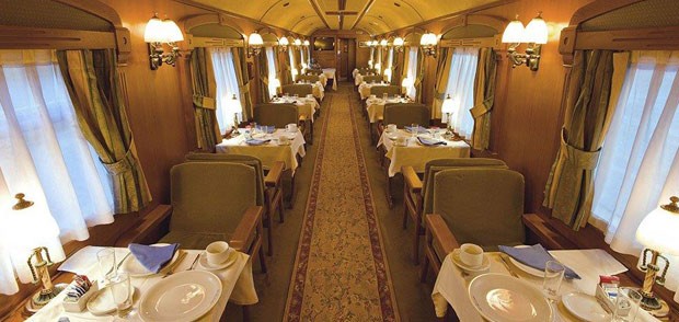 Verdes Tren Interior