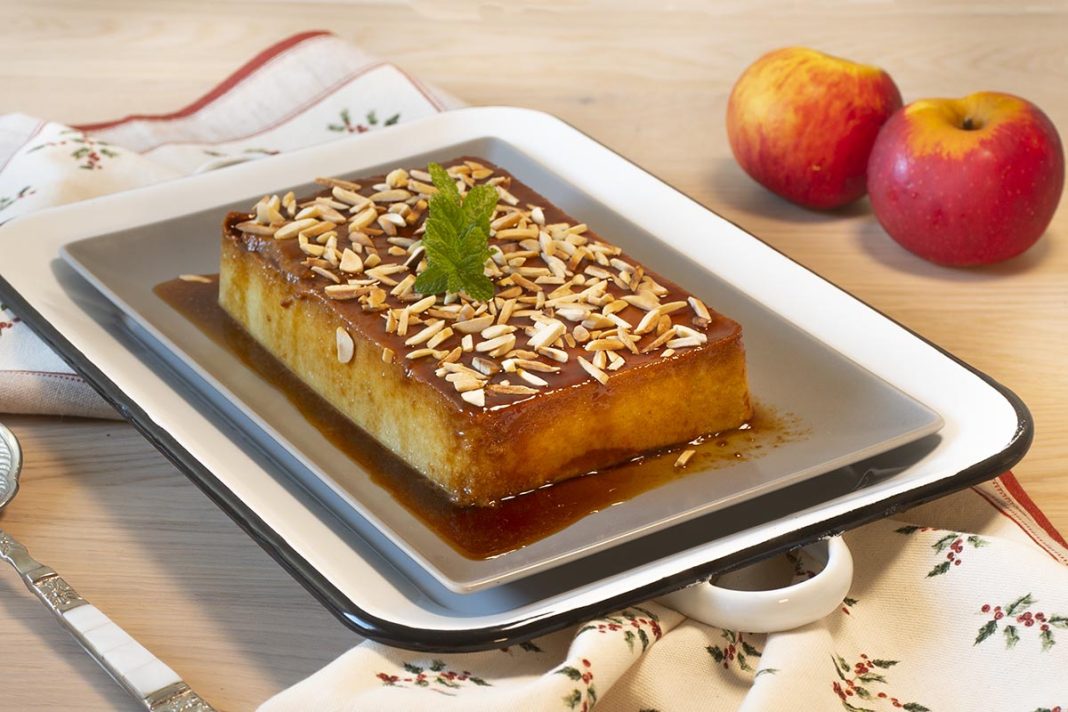 El postre ideal: receta rápida de Flan de Manzana