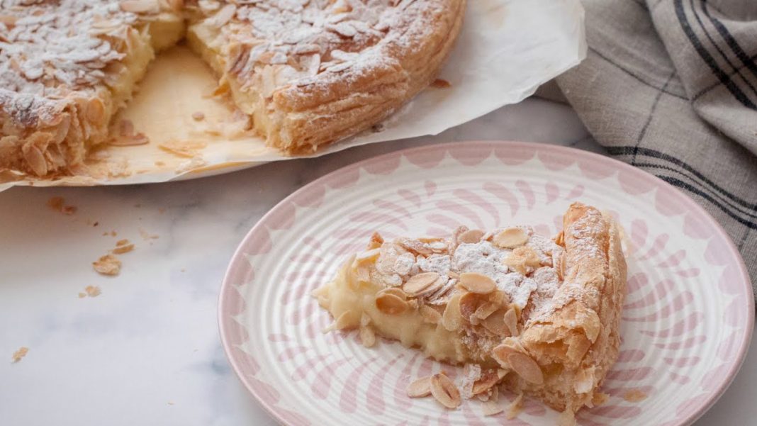 Receta clásica de esta delicia vasca: panchineta con crema pastelera