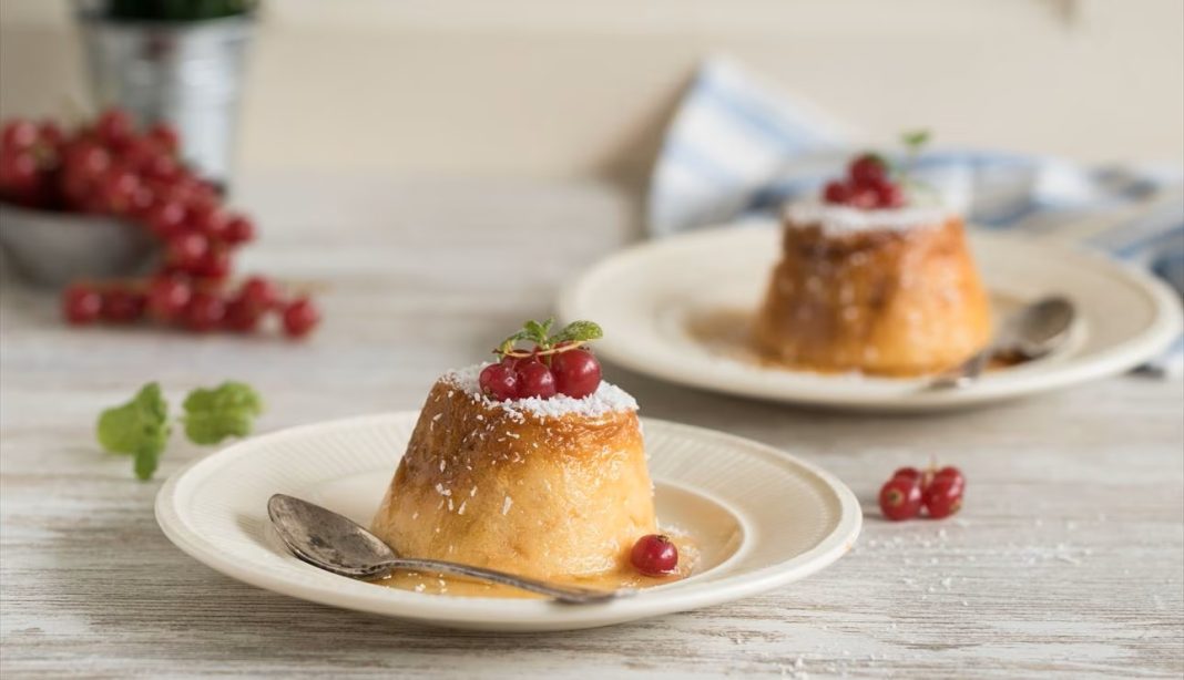 El postre ideal: receta rápida de Flan de Manzana