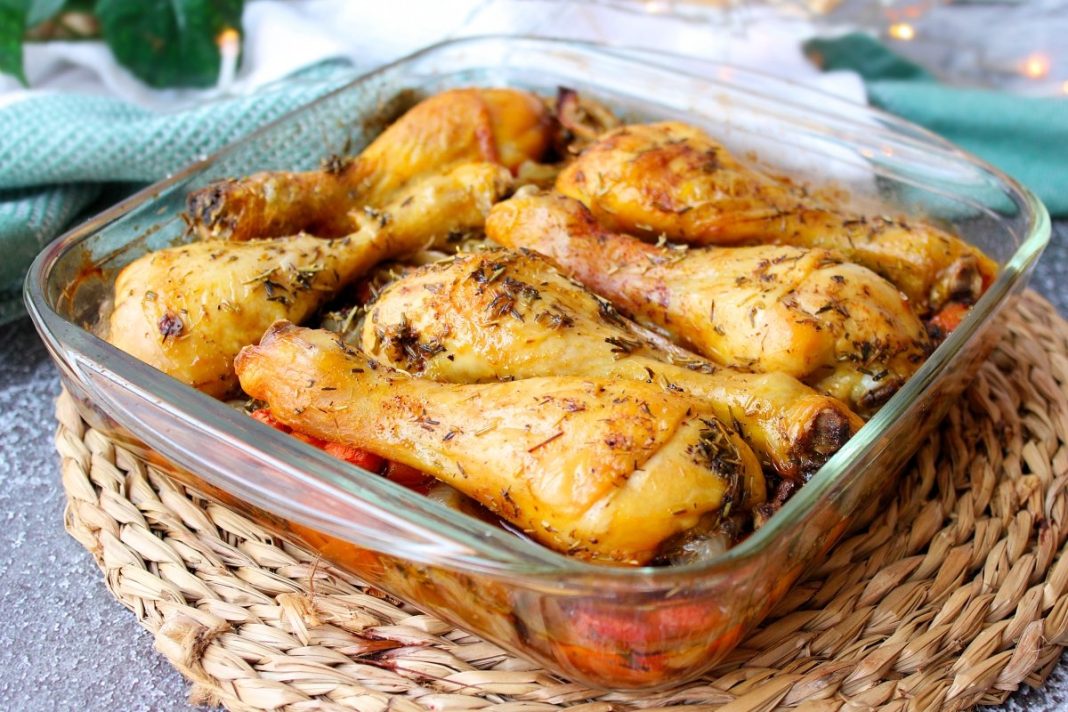 Receta fácil de preparar: muslos de pollos al horno con patatas