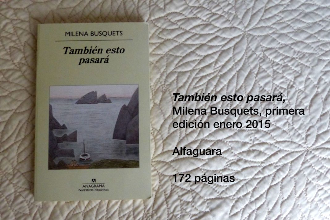 También esto pasará de Milena Busquets