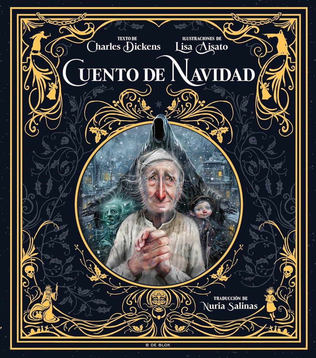 Cuento de Navidad: Edición ilustrada de Charles Dickens