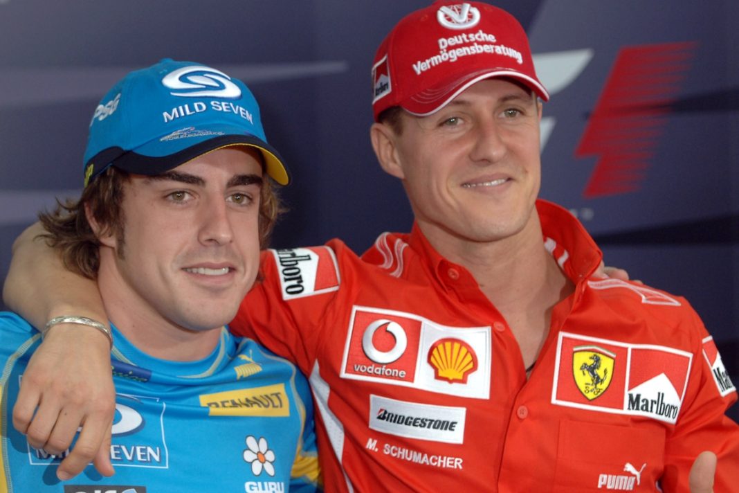 Fernando Alonso considera que Schumacher es un piloto increíble