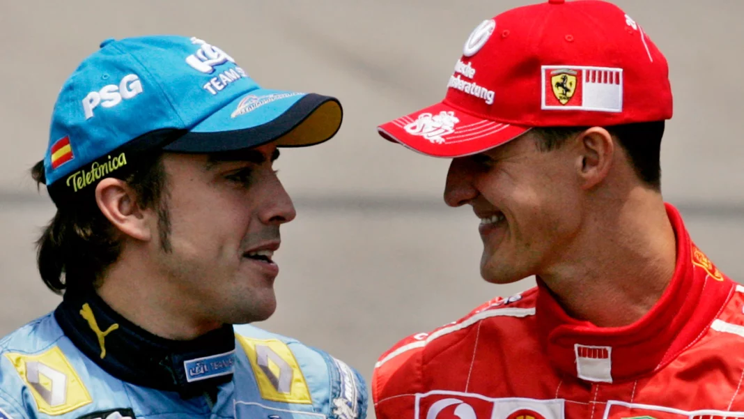 Los aportes de Schumacher a la F1 según Fernando Alonso