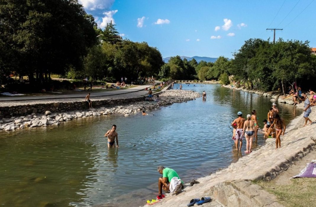 Os Baños Río caldo en Ourense