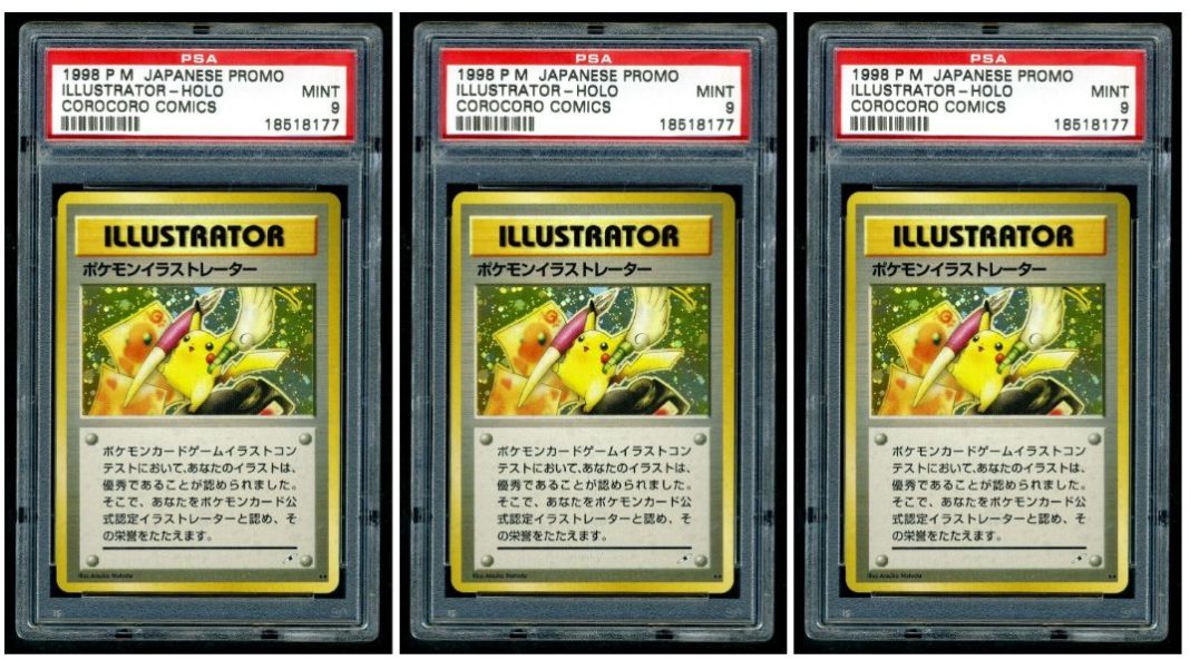 Pagan 2 millones de dólares por una carta del Pokémon Pikachu