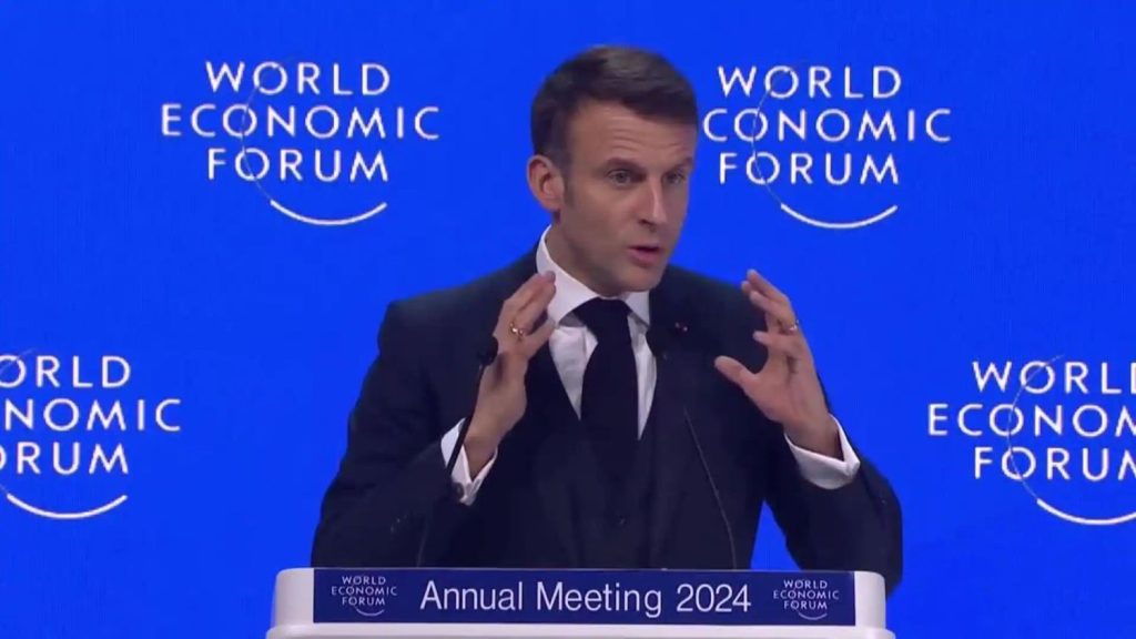 Macron Y Su Propuesta De Emisión De Eurobonos En Davos 2024