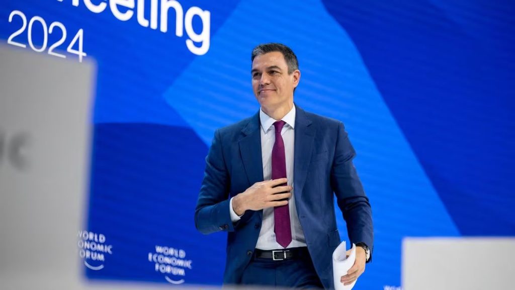 Pedro Sánchez en Davos: forjando una Unión Europea Centrista ante el desafío de la extrema derecha