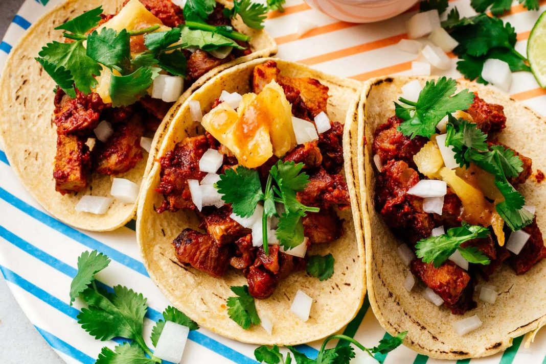 Tacos al pastor mejores que Taco Bell