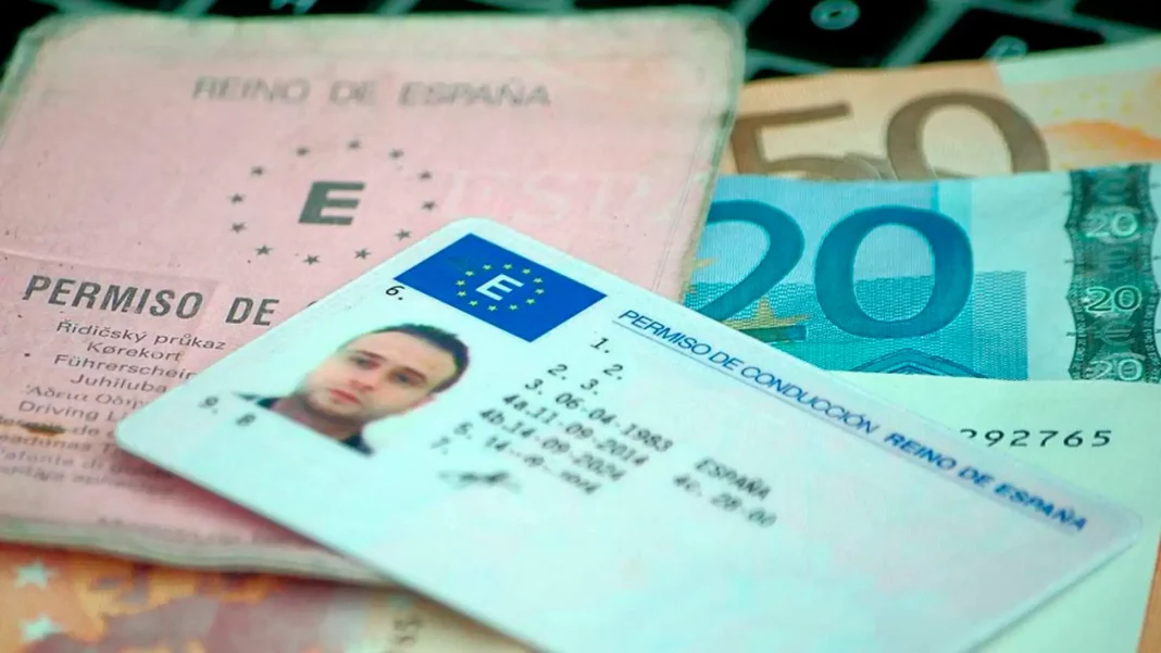 El coste medio del carnet ronda los 1.000 euros