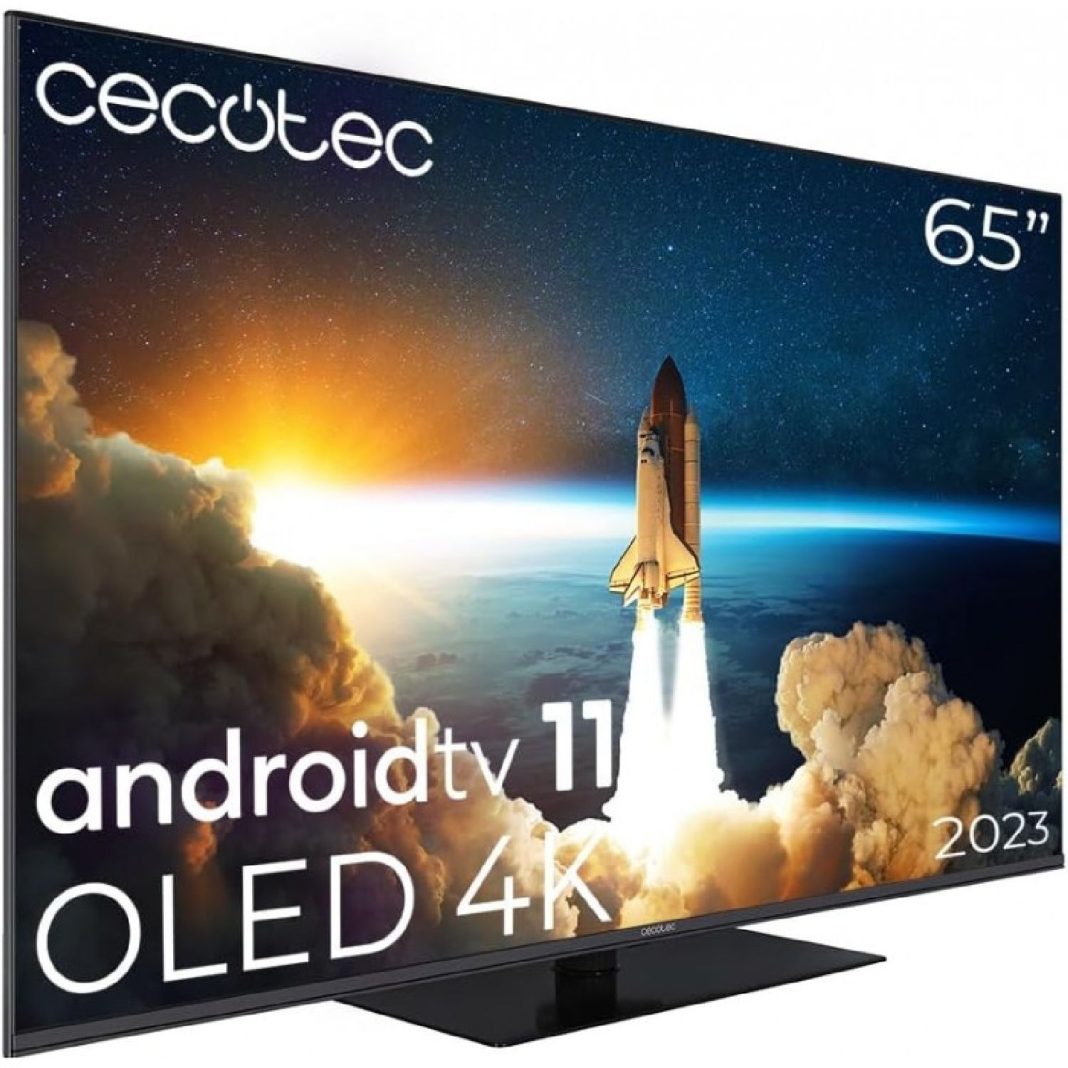 Cecotec Televisor Qled 65ó Smart Tv V1+ Series Vqu11065z+