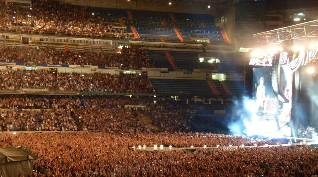 El Bernabéu, el nuevo templo de la música en Europa