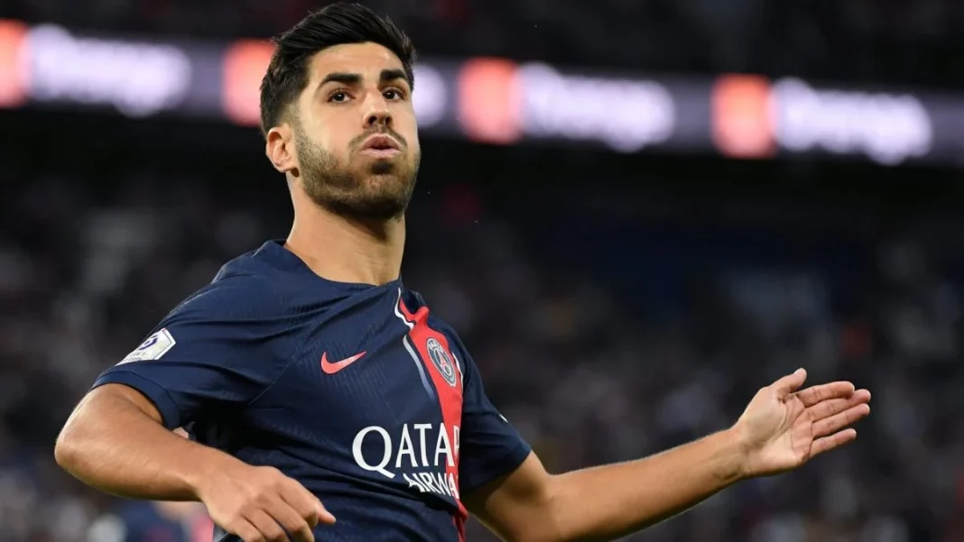 Marco Asensio y la ausencia sensible del PSG