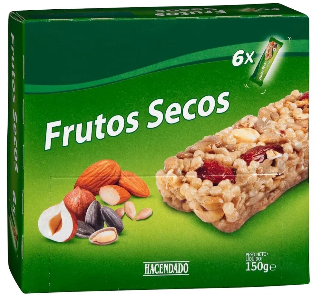 Barritas de cereales con frutos secos: el compañero ideal para tus meriendas