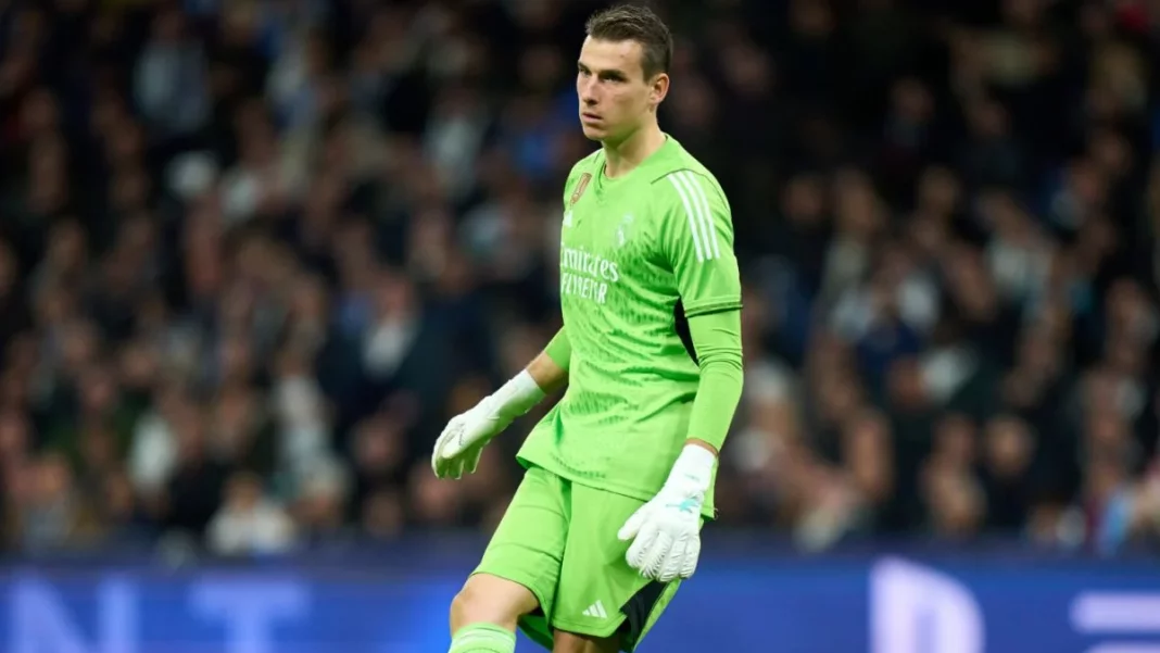 El Madrid apuesta por Lunin