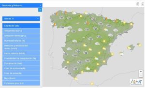Previsión Del Tiempo: La Inestabilidad Dominará El Norte Peninsular Con Precipitaciones Fuertes En Cataluña Y Temperaturas Sin Cambios