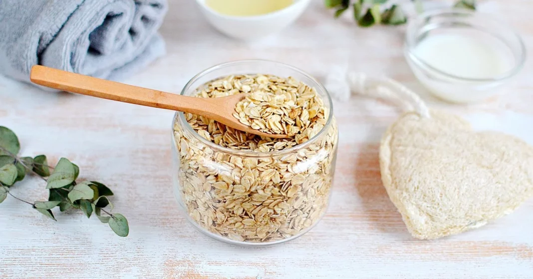 Baño con avena para reducir la inflamación y la irritación de la piel