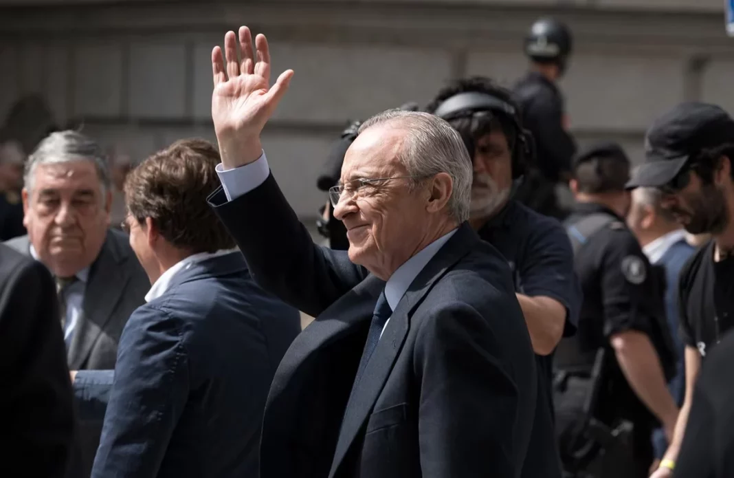 Florentino Pérez viaja a París a leerle la cartilla a Macron