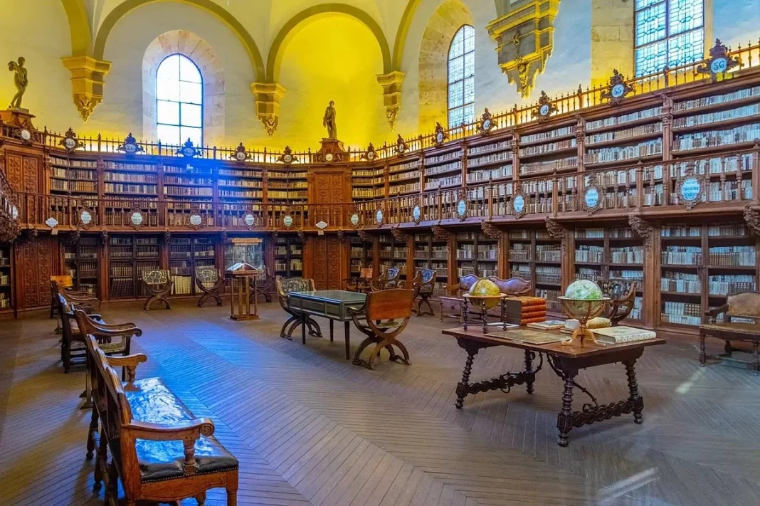 La monumental Biblioteca Nacional de España