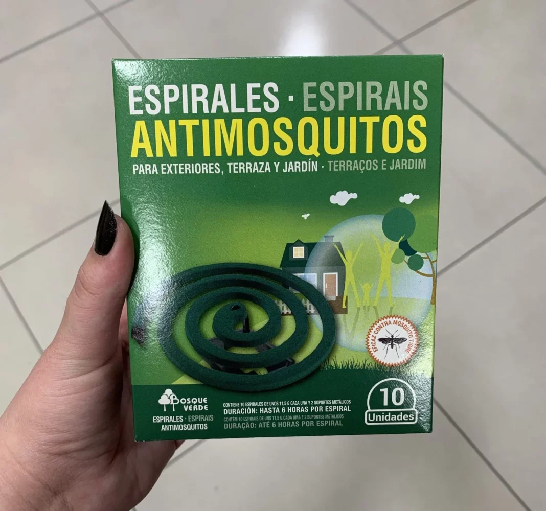 Soluciones complementarias: espirales y velas antimosquitos