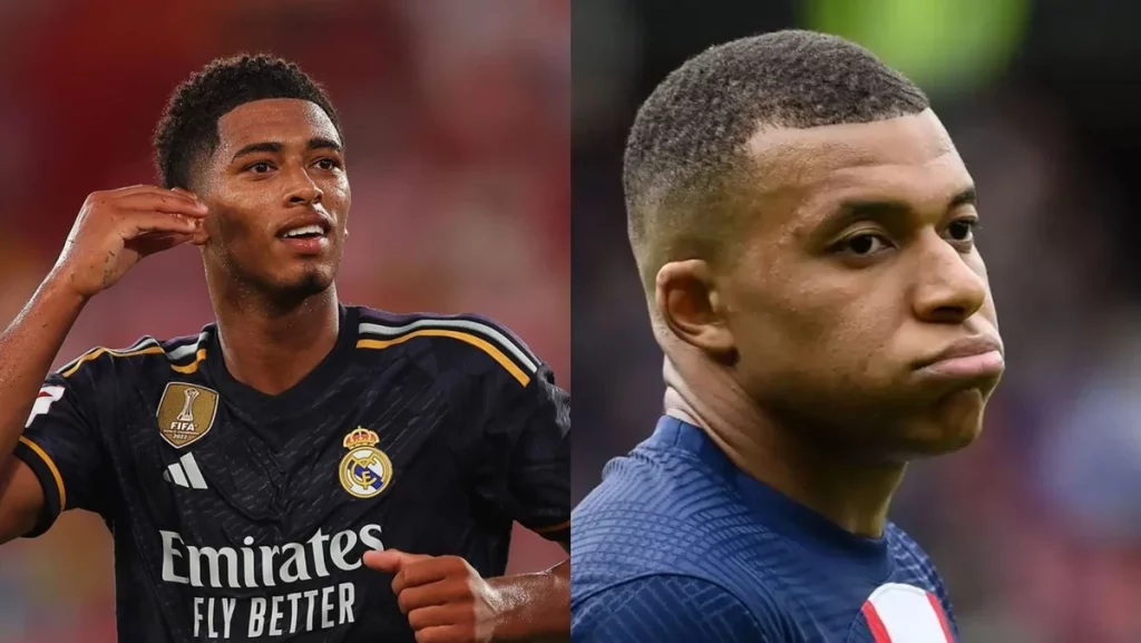 Kylian Mbappé Jude Bellingham