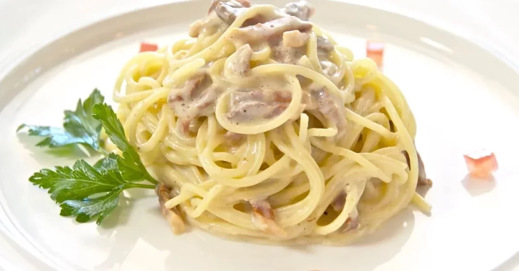 Espaguetis a la Carbonara