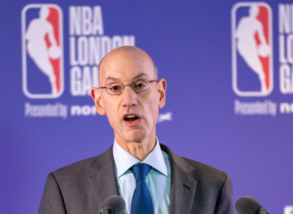 Europapress 2741653 Adam Silver Comisionado Nba