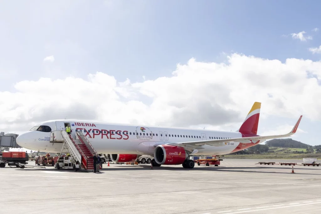 Europapress 5915366 Avion Iberia Express Bautizado Nombre Islas Canarias