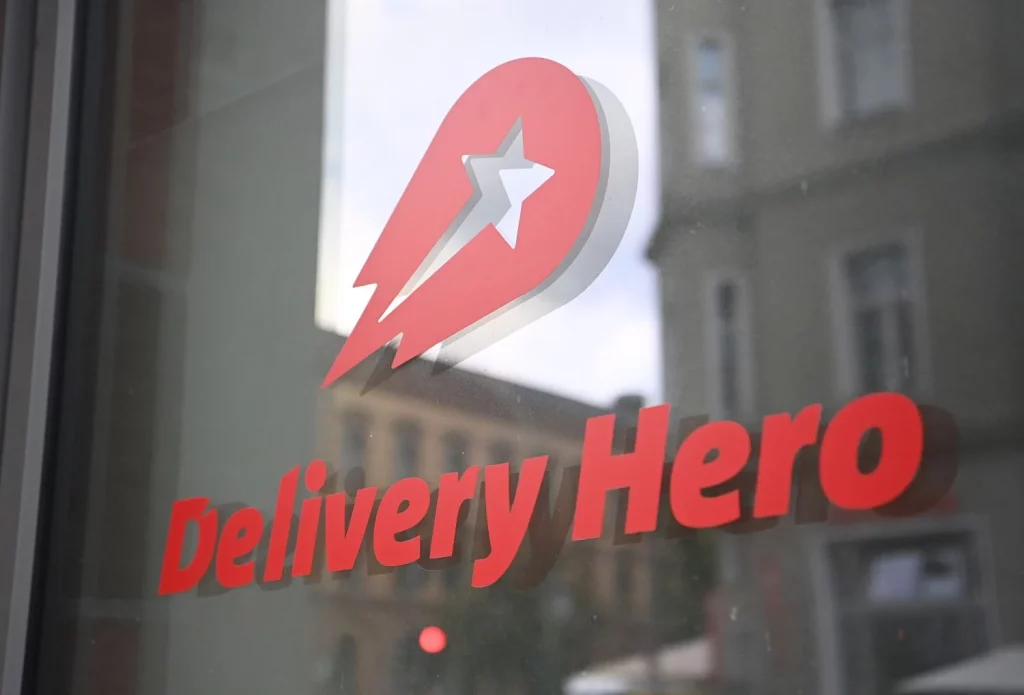 Europapress 6077364 Filed 19 August 2020 Berlin The Logo And Lettering Of The Food Delivery 1