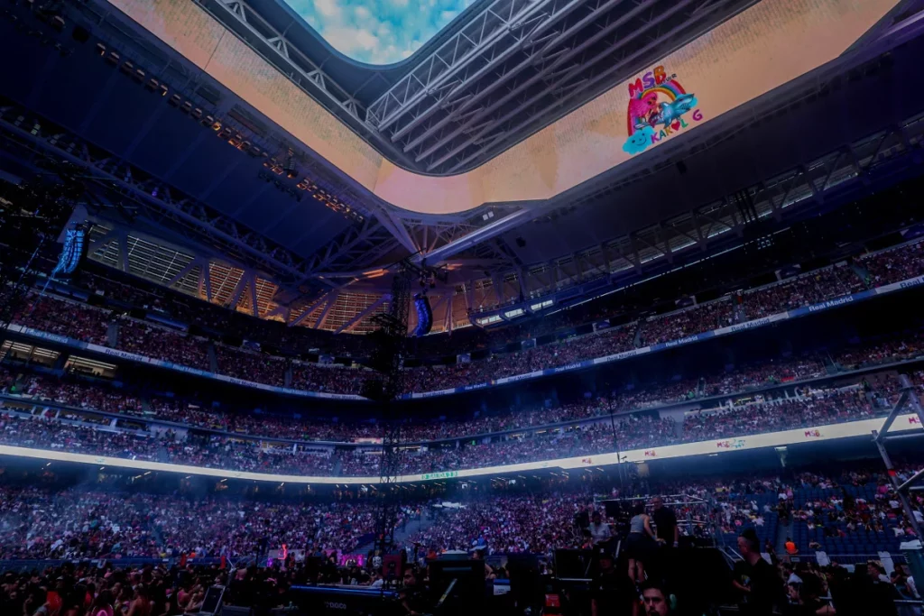 El Santiago Bernabéu No Estuvo Cerrado En El Concierto De 'Karol G'