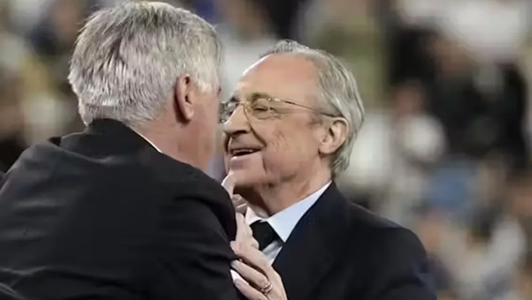 Ancelotti Florentino Pérez