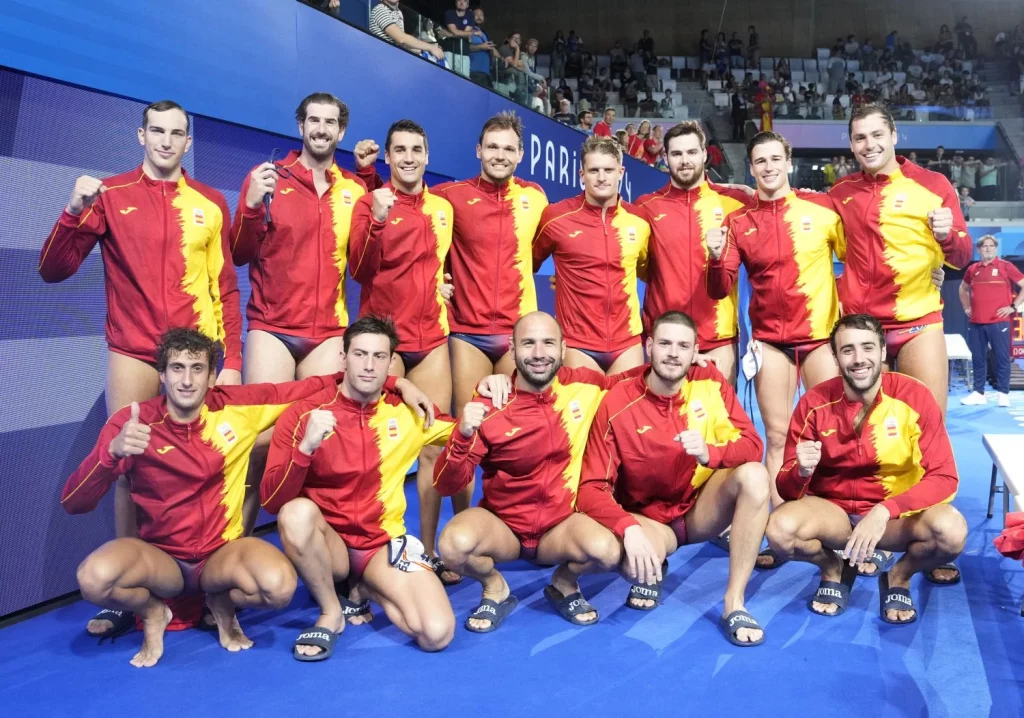 Europapress 6141632 Seleccion Espanola Masculina Waterpolo Juegos Olimpicos Paris 2024