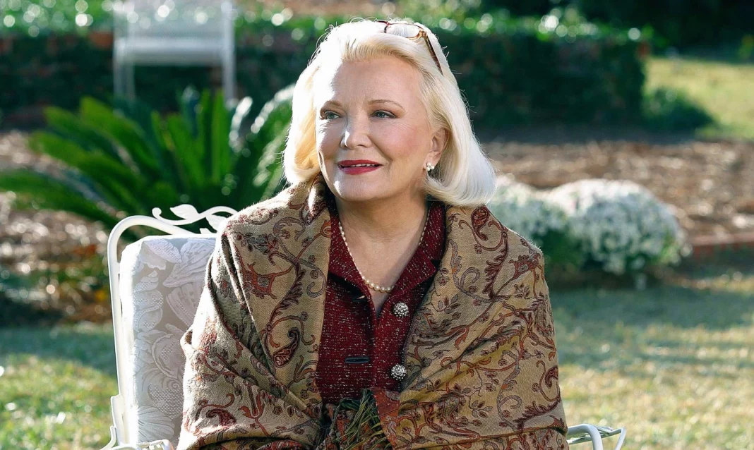 Fallece Gena Rowlands, la recordada actriz estadounidense de 'El diario de Noa'