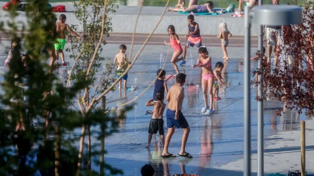 Madrid: el calor extremo en la capital