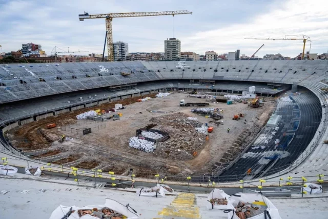 Obras Camp Nou Laporta