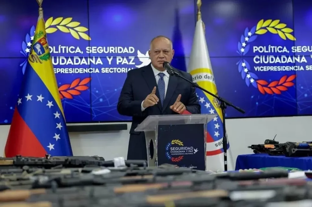 Europapress 6212151 Ministro Interior Venezuela Diosdado Cabello