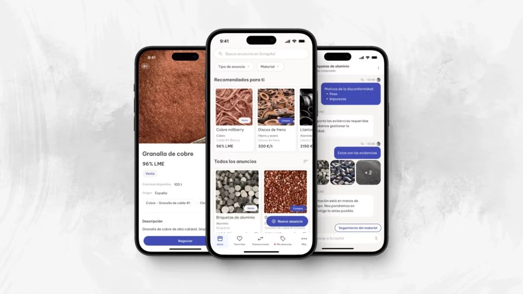 Scrapad La Plataforma Para Comprar Y Vender Metales Lanza Su App Movil