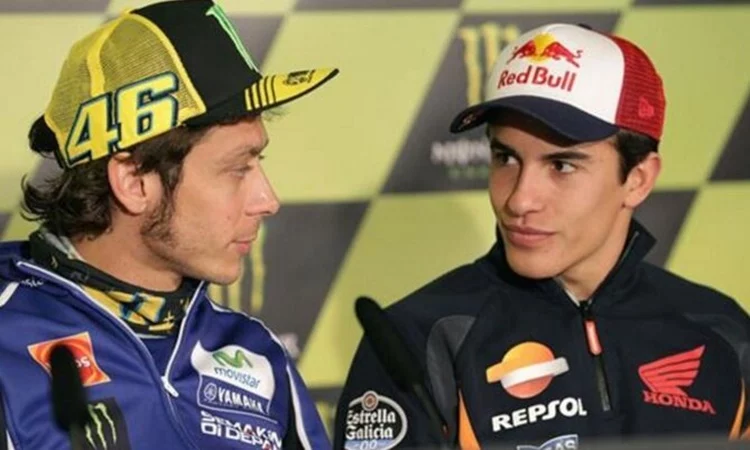 Valentino Rossi Y Marc Márquez